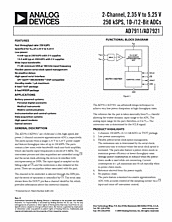 DataSheet AD7911 pdf